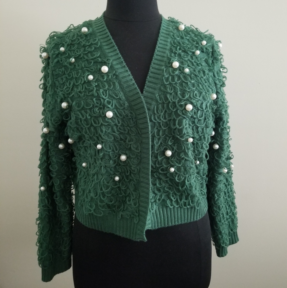 Too cute Green cardigan from Target in a 2XL